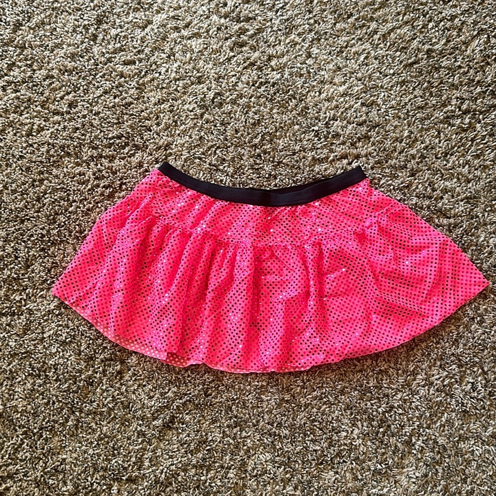 Sparkle Pink Running Skirt